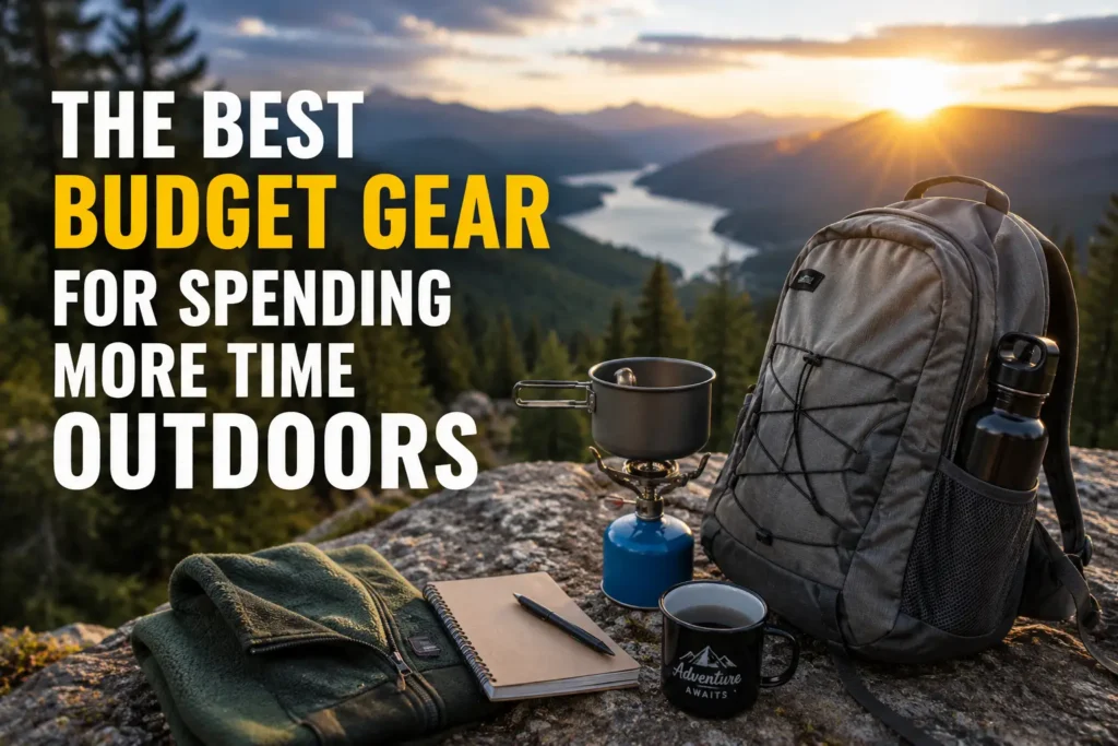 Affordable outdoor gear for simple walks, parks and day trips