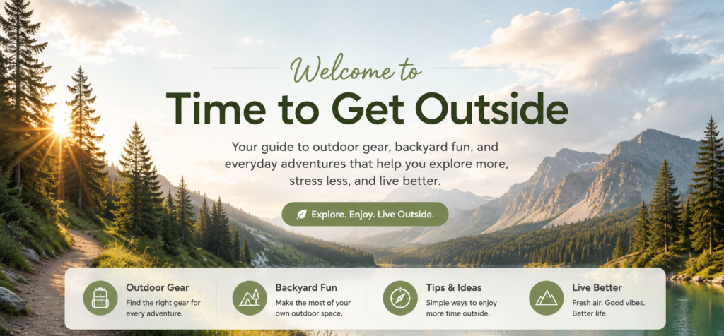 Home Outdoor landscape inspiration for Time to Get Outside