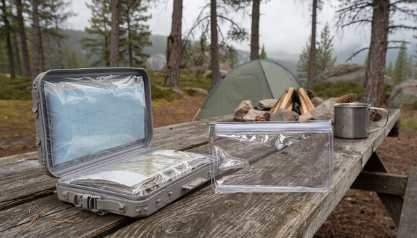 Waterproof Map Case vs Zip Pouch: Is the Upgrade Worth It? Waterproof Map Case vs Zip Pouch: Is the Upgrade Worth It? illustrative photograph
