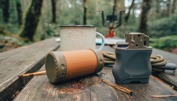 match case vs lighter outdoors