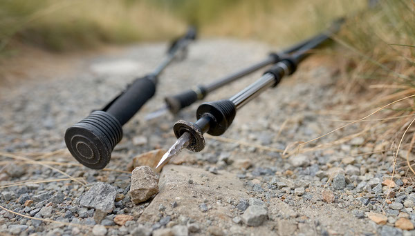 Rubber vs Carbide Trekking Pole Tips: Which Should You Use? Rubber and carbide hiking pole tips