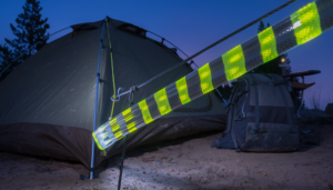 Tent Guylines: Reflective Cord vs Standard Cord Reflective guylines and standard tent cord